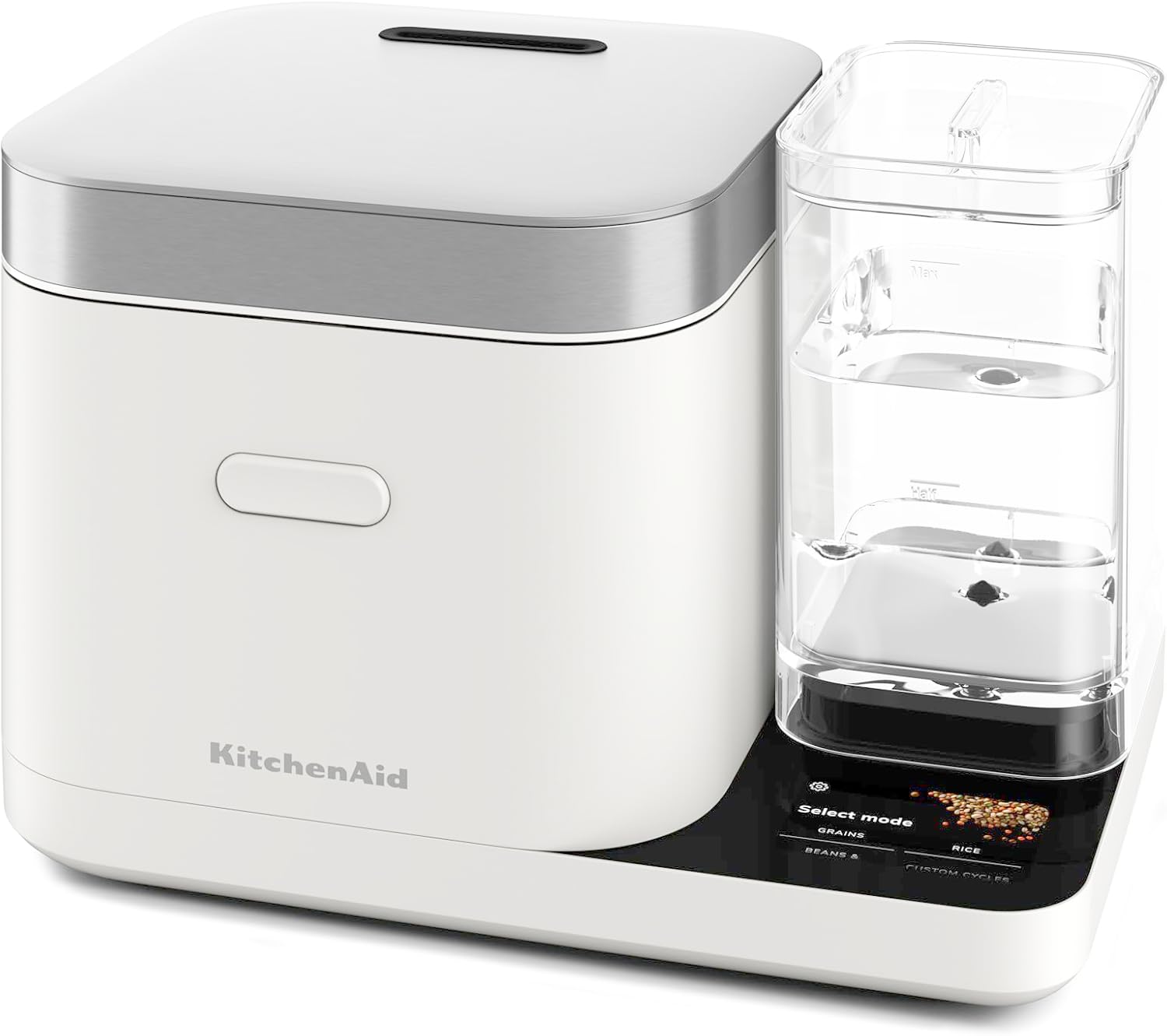 پلوپز آرام پز هوشمند کیچن اید آمریکا KitchenAid KGC3155PL دارای ترازو و مخزن آب سفید